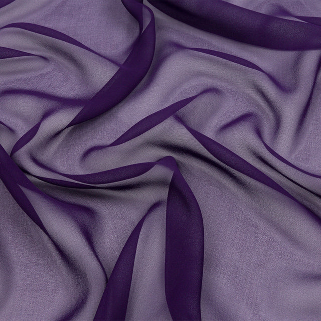 Silk Chiffon 44" - Grape - Premium Collection