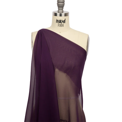 Silk Chiffon 44" - Blackberry - Premium Collection