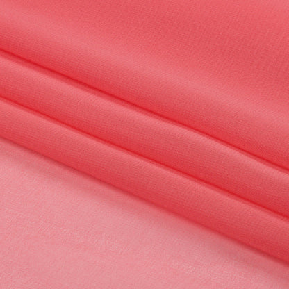 Silk Chiffon 44" - Salmon - Premium Collection