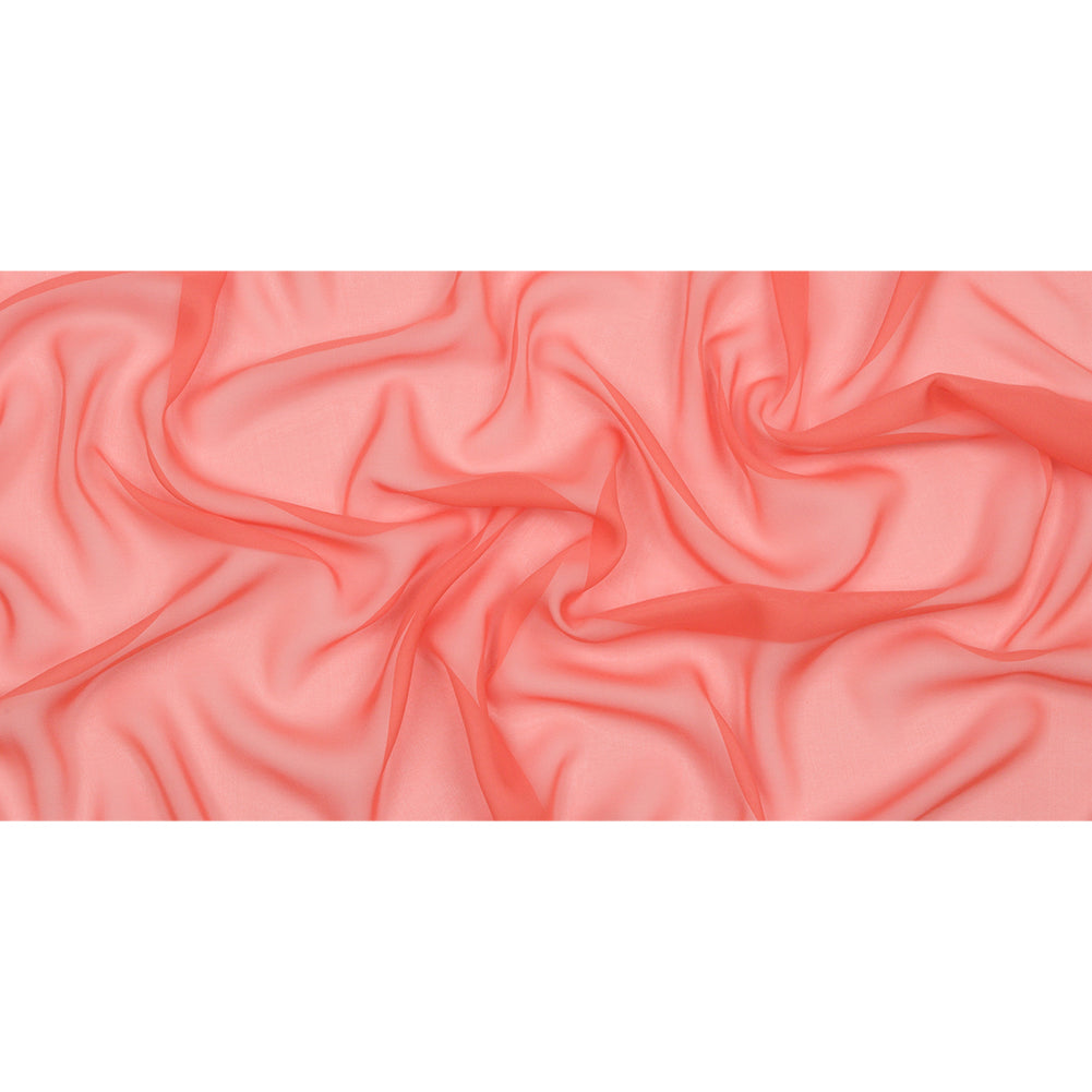 Silk Chiffon 44" - Coral - Premium Collection - Full