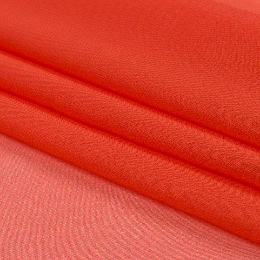 Silk Chiffon 44" - Mandarin - Premium Collection - Folded