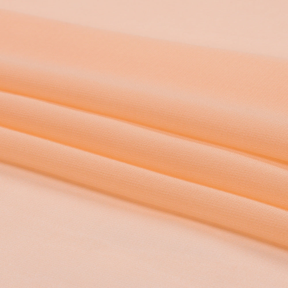 Silk Chiffon 44" - Peach - Premium Collection - Folded