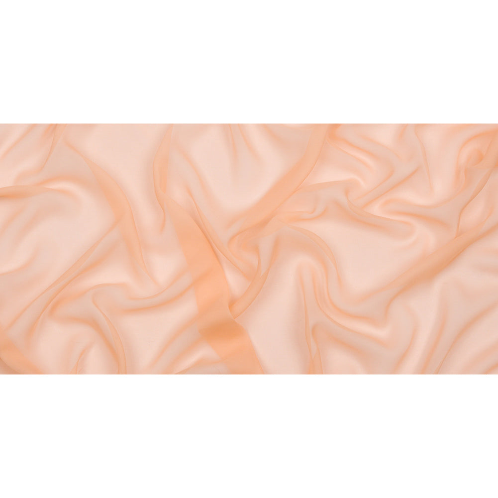 Silk Chiffon 44" - Peach - Premium Collection - Full