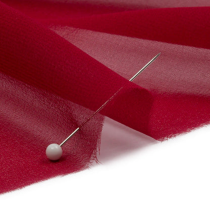 Silk Chiffon 44" - Chili Pepper - Premium Collection