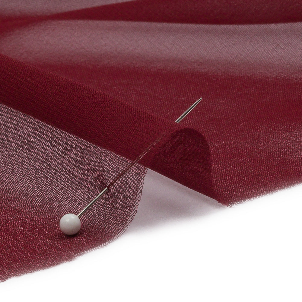 Silk Chiffon 44" - Port - Premium Collection - Detail