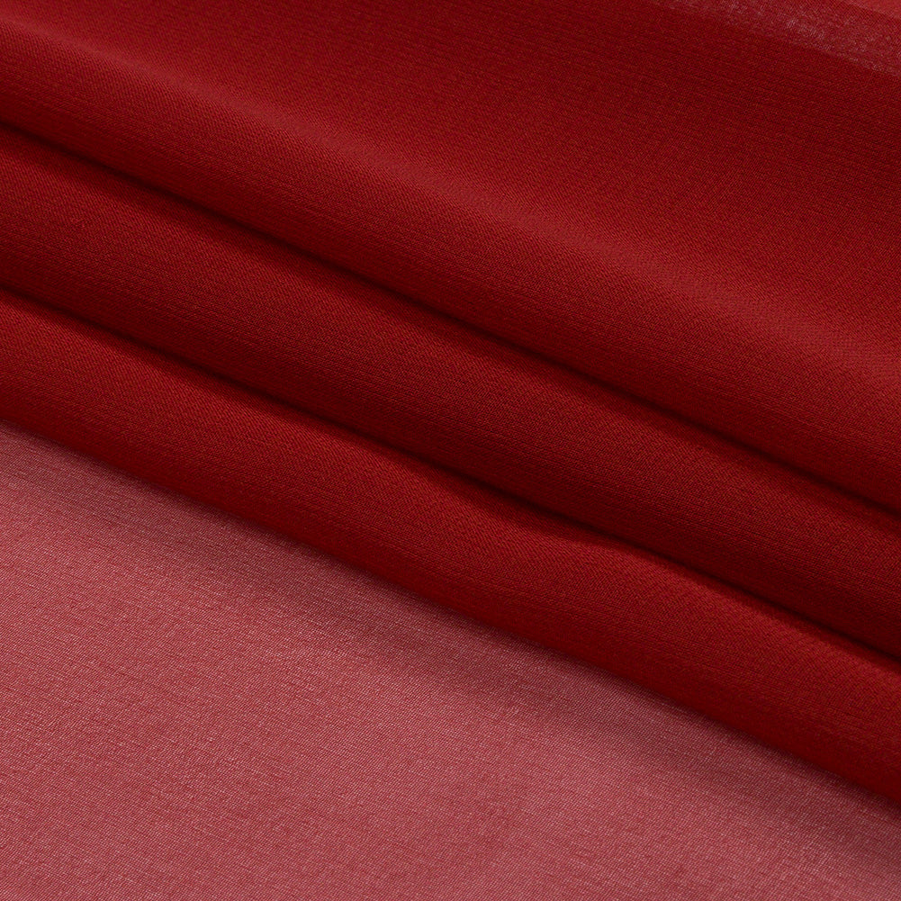 Silk Chiffon 44" - Rust - Premium Collection - Folded