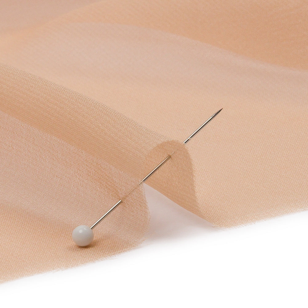 Silk Chiffon 44" - Toasted - Premium Collection - Detail