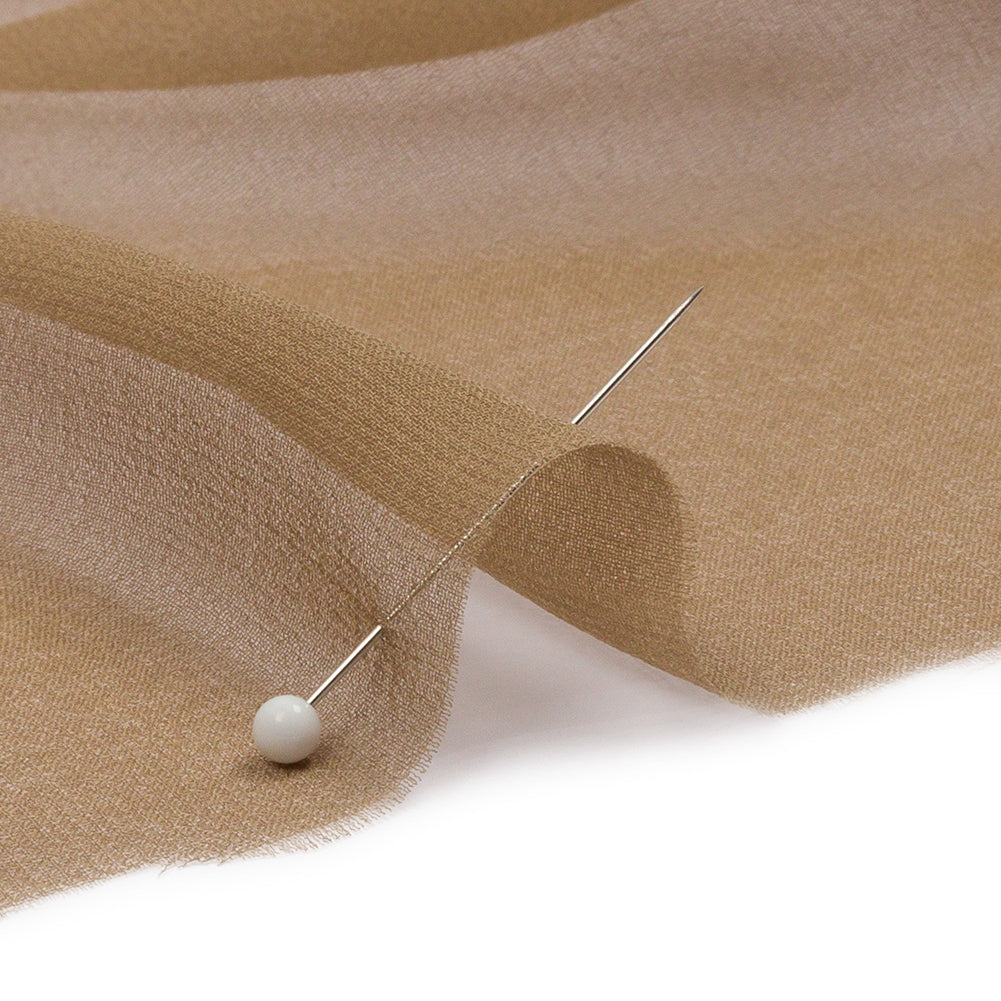 Silk Chiffon 44" - Capers - Premium Collection - Detail