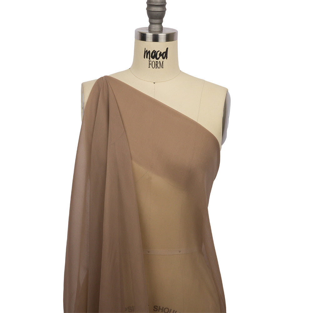 Silk Chiffon 44" - Fungi - Premium Collection - Drape