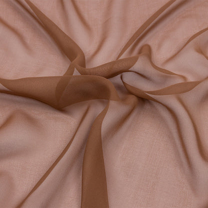 Silk Chiffon 44" - Light Brown - Premium Collection