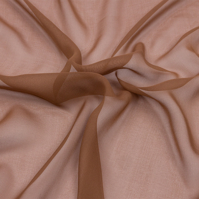 Silk Chiffon 44" - Light Brown - Premium Collection