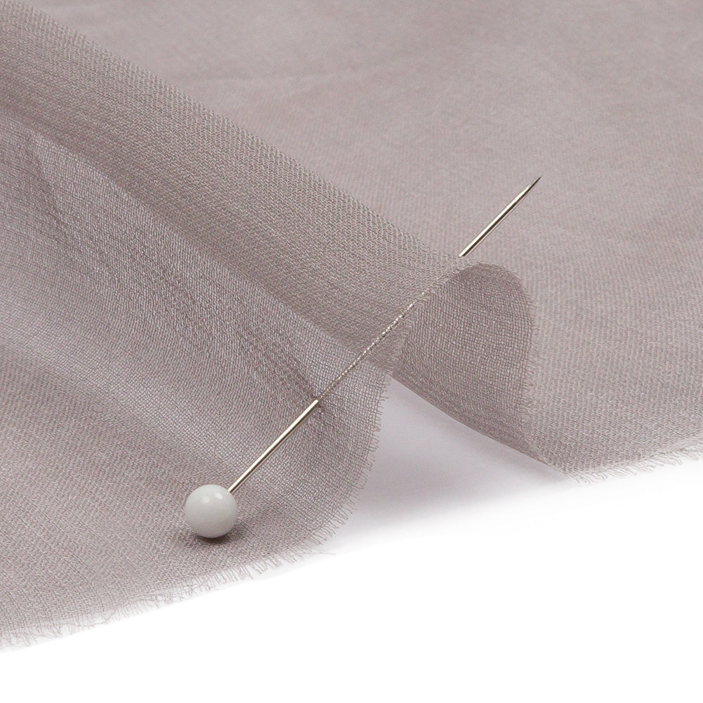 Silk Chiffon 44" - Silver - Premium Collection - Detail