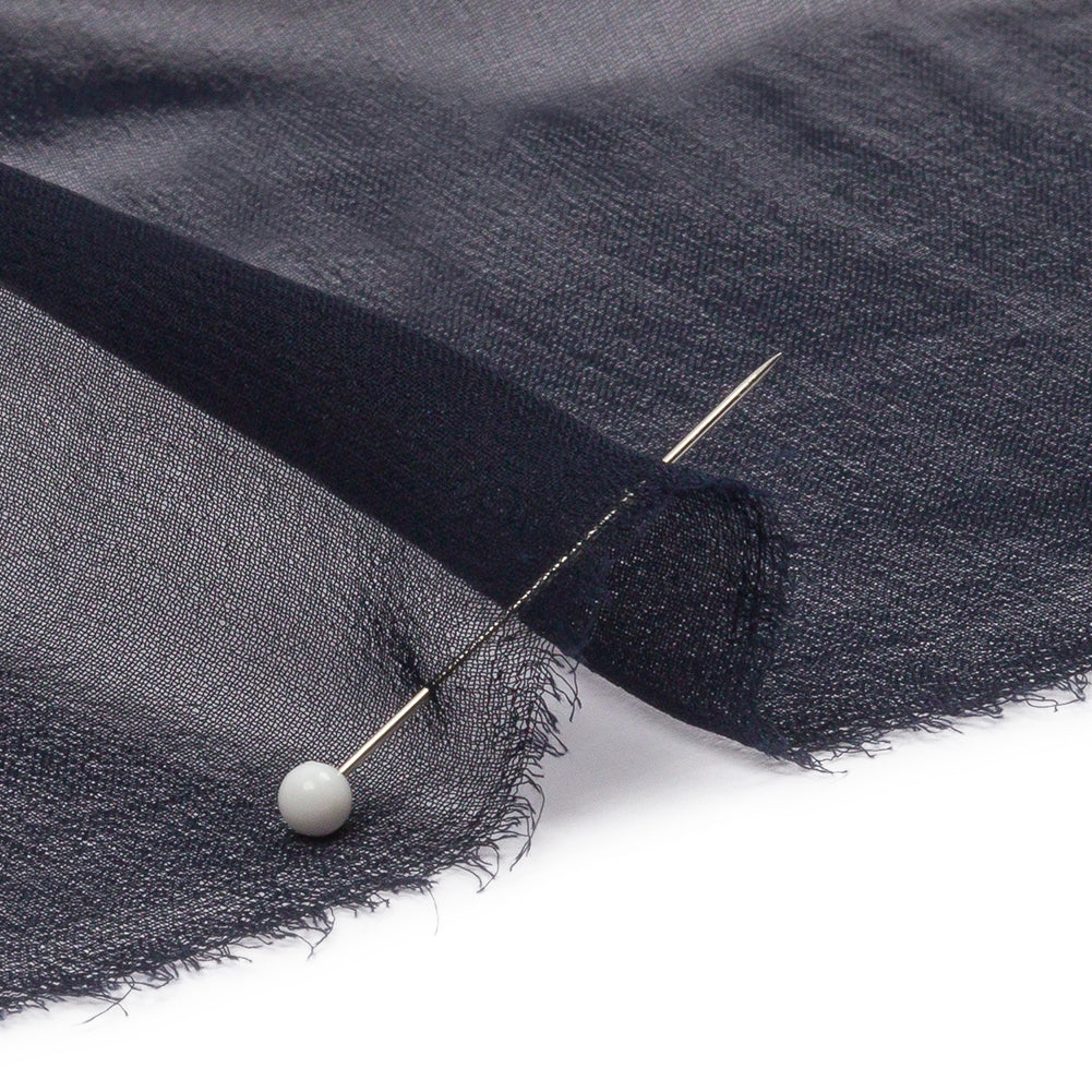 Silk Chiffon 44" - Midnight - Premium Collection - Detail
