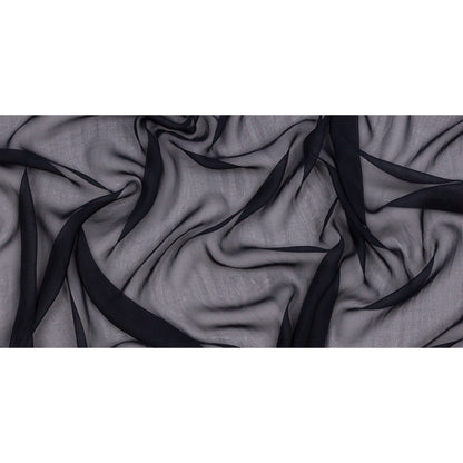 Silk Chiffon 44" - Midnight - Premium Collection
