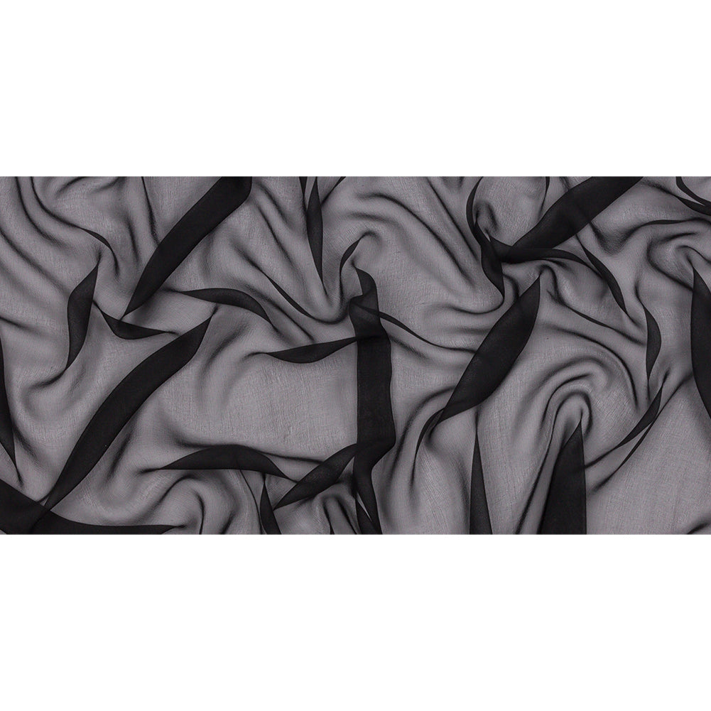 Silk Chiffon 44" - Black - Premium Collection - Full