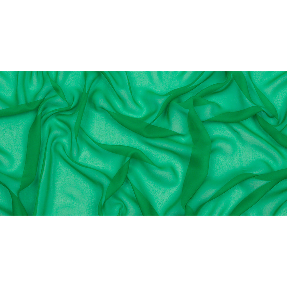 Silk Chiffon 44" - Kelly Green - Premium Collection - Full