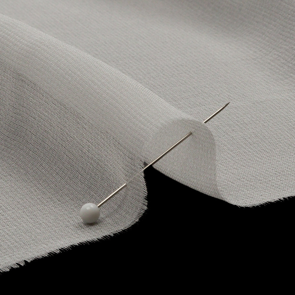 Silk Chiffon 54" - Antique White - Premium Collection - Detail