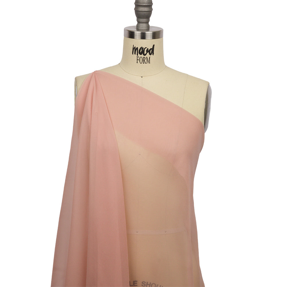Silk Chiffon 54" - Blush - Premium Collection - Drape