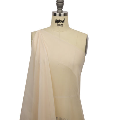 Silk Chiffon 54" - Cream Pink - Premium Collection