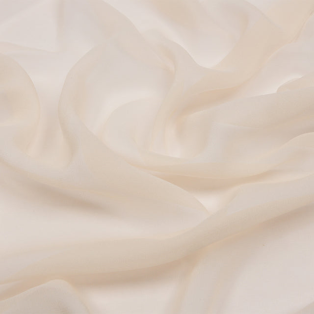 Silk Chiffon 54" - Cream Pink - Premium Collection