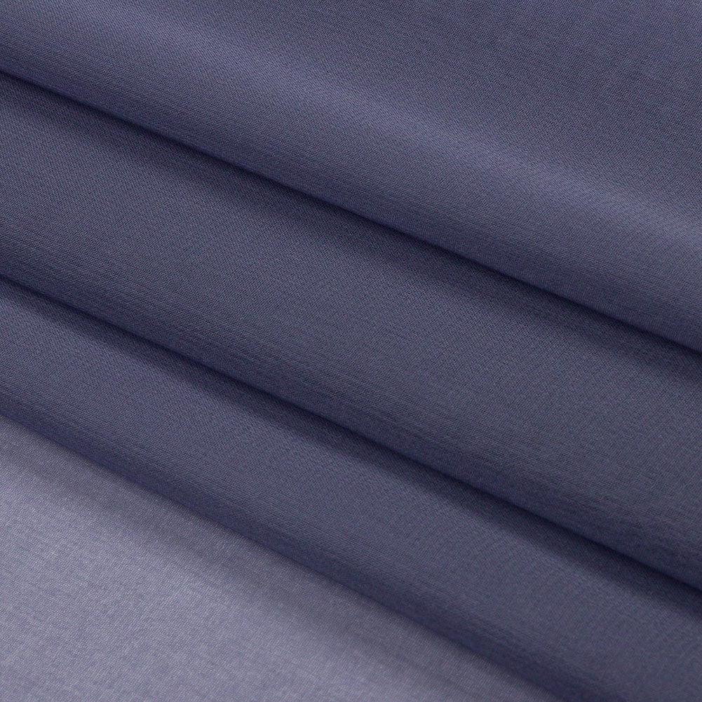 Silk Chiffon 54" - Infinity Blue - Premium Collection - Folded