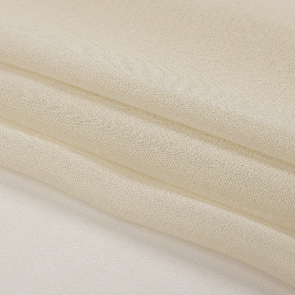 Silk Chiffon 54" - Ivory - Premium Collection - Folded