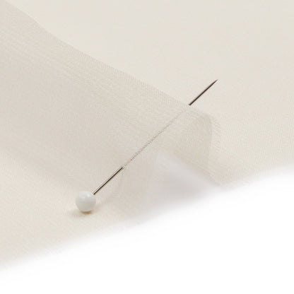 Silk Chiffon 54" - Ivory - Premium Collection