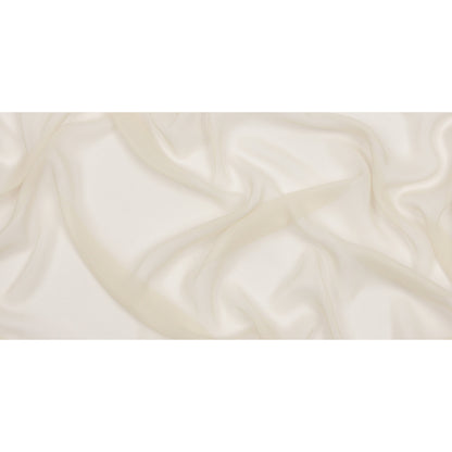 Silk Chiffon 54" - Ivory - Premium Collection