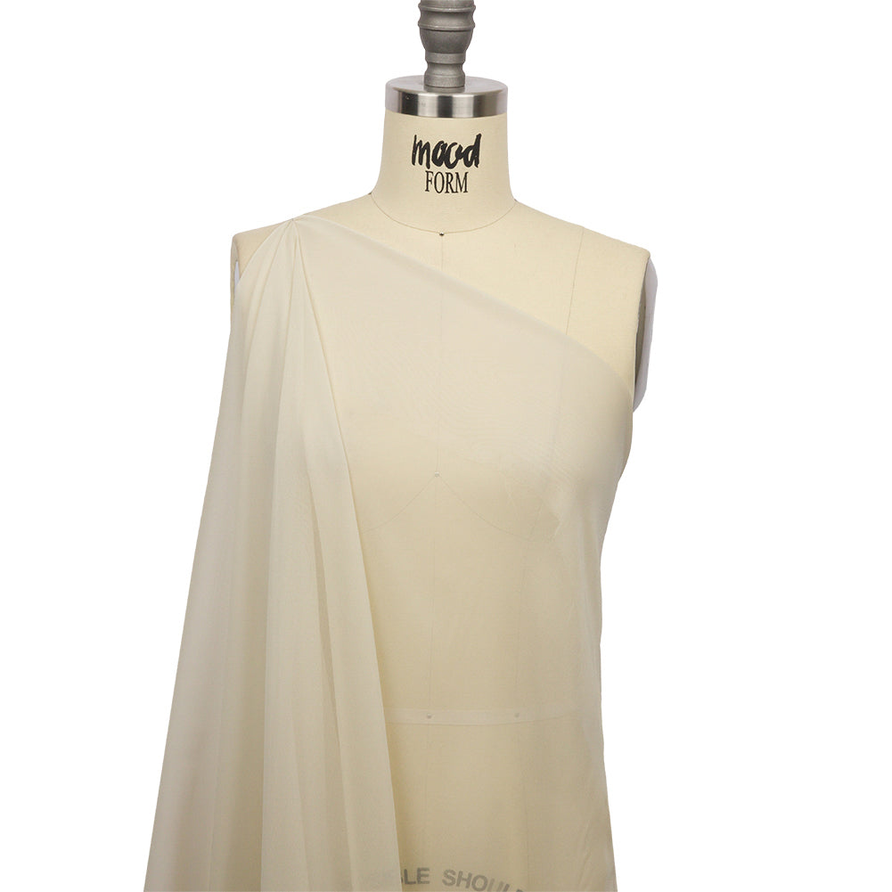 Silk Chiffon 54" - Ivory - Premium Collection - Drape