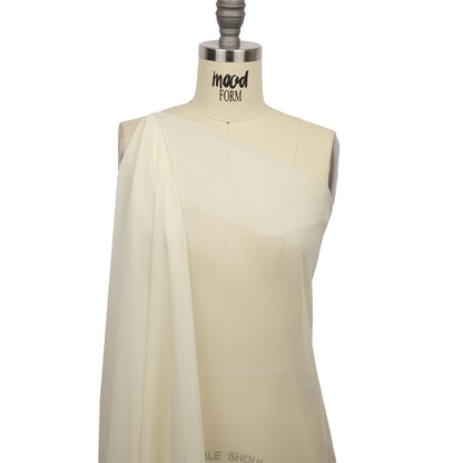 Silk Chiffon 54" - Pale Yellow - Premium Collection