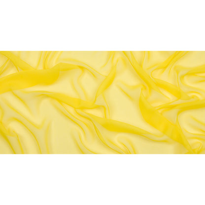 Silk Chiffon 54" - Buttercup Yellow - Premium Collection