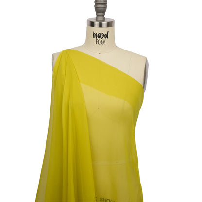 Silk Chiffon 54" - Warm Olive - Premium Collection