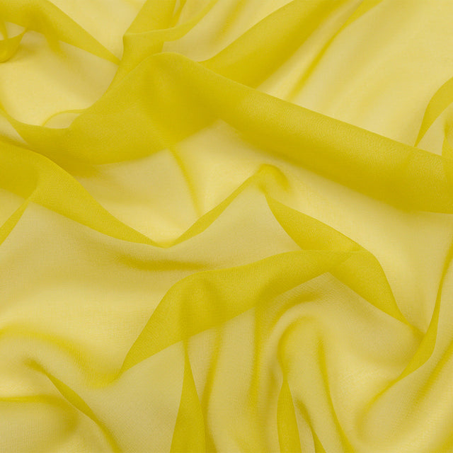 Silk Chiffon 54" - Warm Olive - Premium Collection