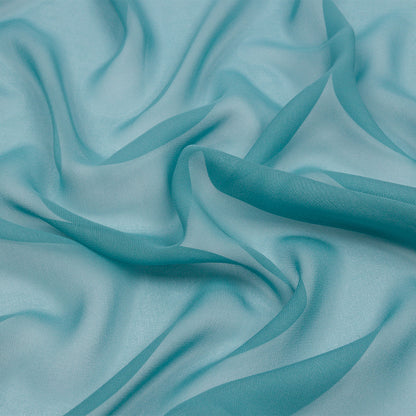 Silk Chiffon 54" - Colonial Blue - Premium Collection