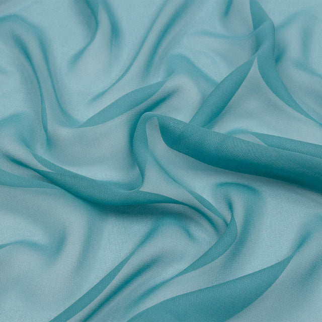 Silk Chiffon 54" - Colonial Blue - Premium Collection