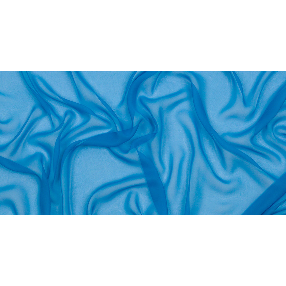 Silk Chiffon 54" - Directoire Blue - Premium Collection - Full