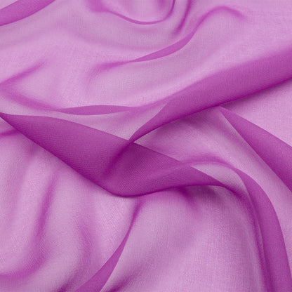 Silk Chiffon 54" - Bright Purple - Premium Collection