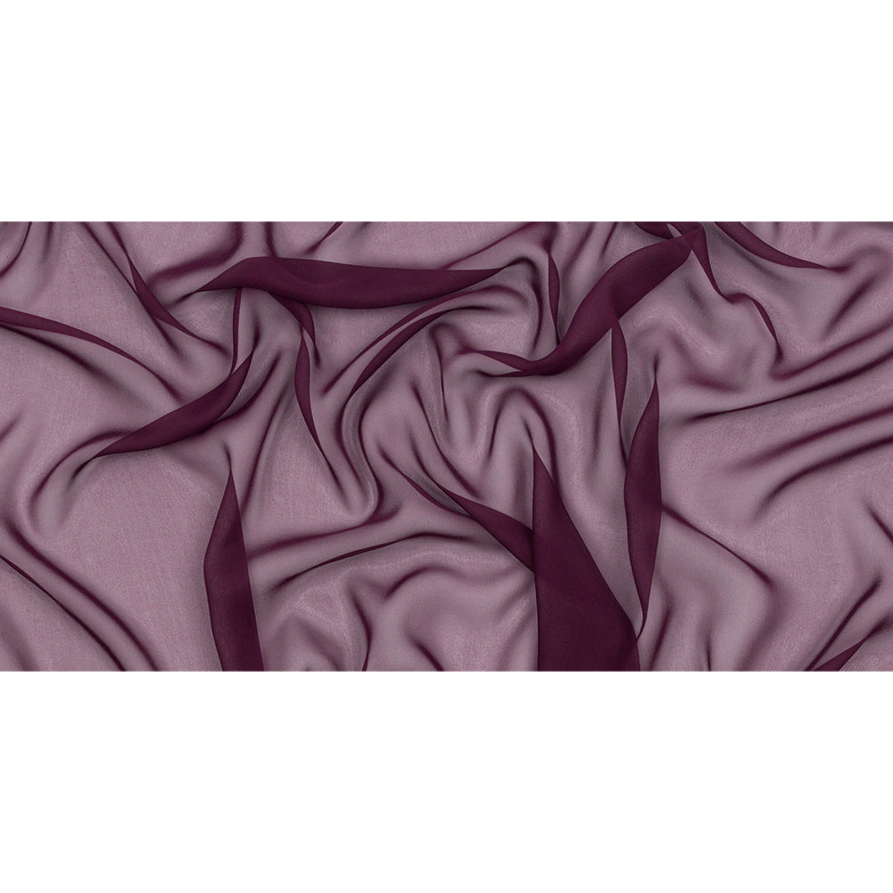 Silk Chiffon 54" - Eggplant - Premium Collection - Full