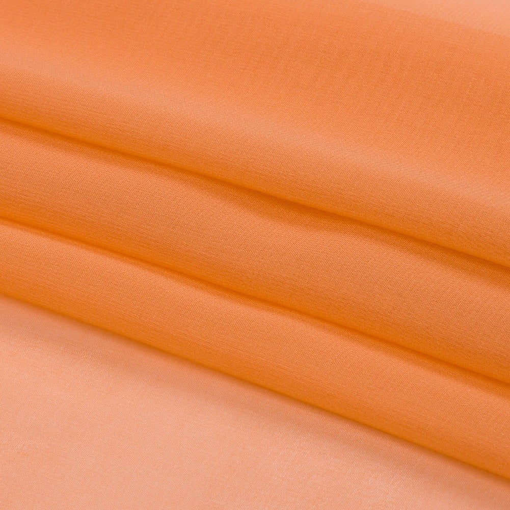 Silk Chiffon 54" - Peach Fuzz - Premium Collection - Folded