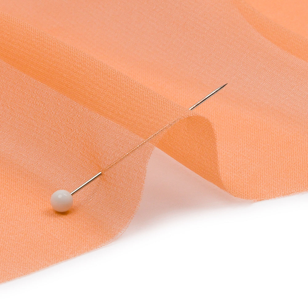 Silk Chiffon 54" - Peach Fuzz - Premium Collection - Detail