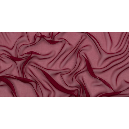 Silk Chiffon 54" - Wine - Premium Collection