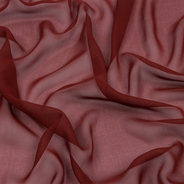 Silk Chiffon 54" - Mahogany - Premium Collection