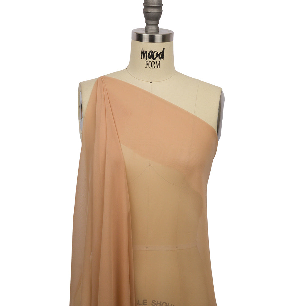 Silk Chiffon 54" - Toasted - Premium Collection - Drape