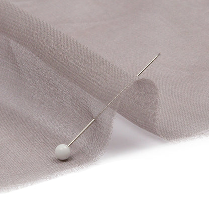 Silk Chiffon 54" - Silver - Premium Collection