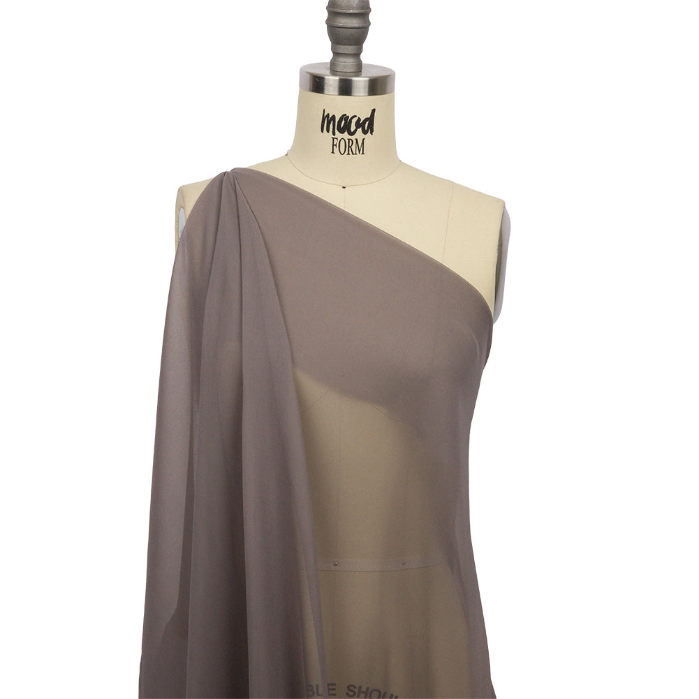 Silk Chiffon 54" - Dark Silver - Premium Collection - Drape