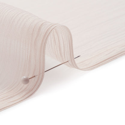 Crinkled Silk Chiffon - Cradle Pink - Premium Collection