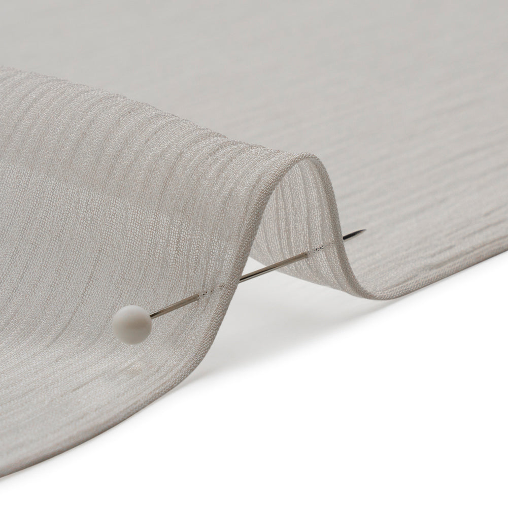 Crinkled Silk Chiffon - Moonstruck - Premium Collection - Detail - Image 3 of 6