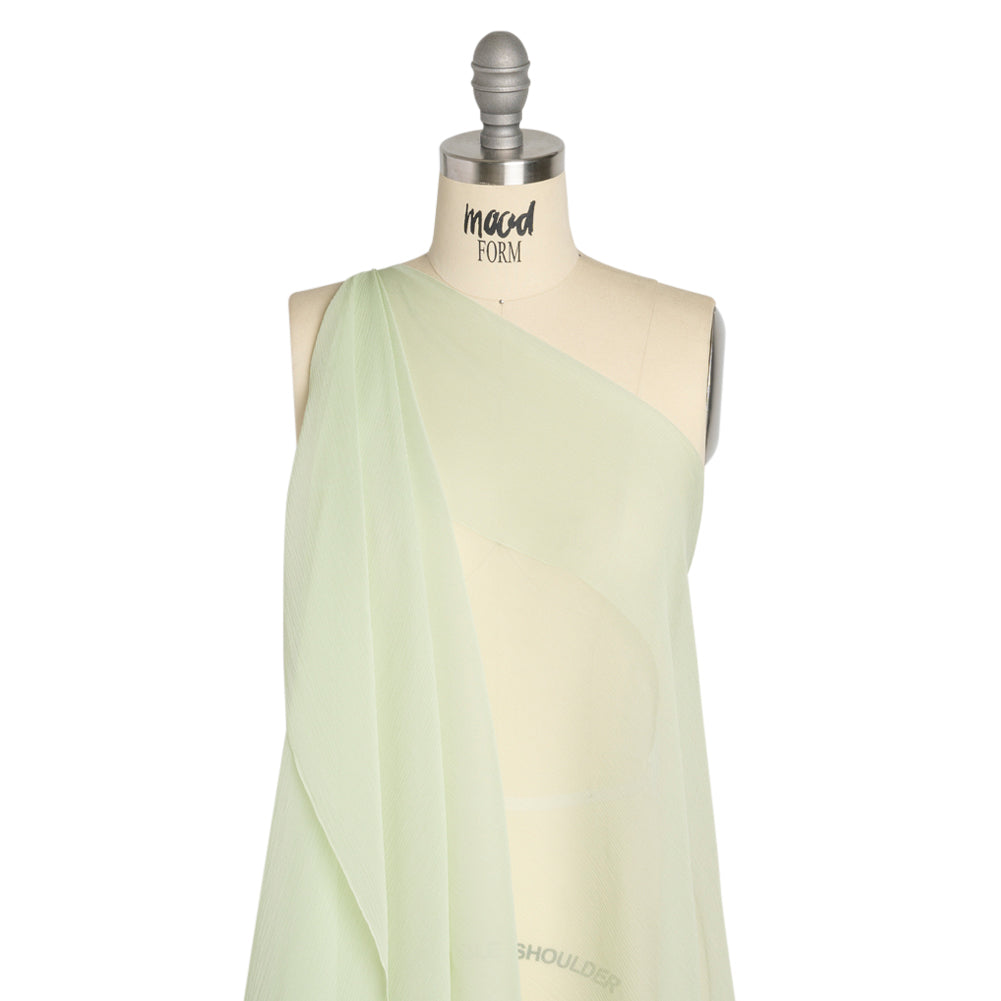 Crinkled Silk Chiffon - Dewkist - Premium Collection - Drape
