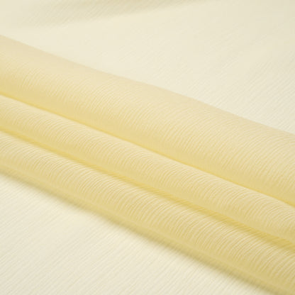 Crinkled Silk Chiffon - Young Wheat - Premium Collection