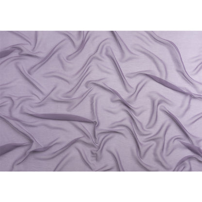 Crinkled Silk Chiffon - Dusk Mauve - Premium Collection
